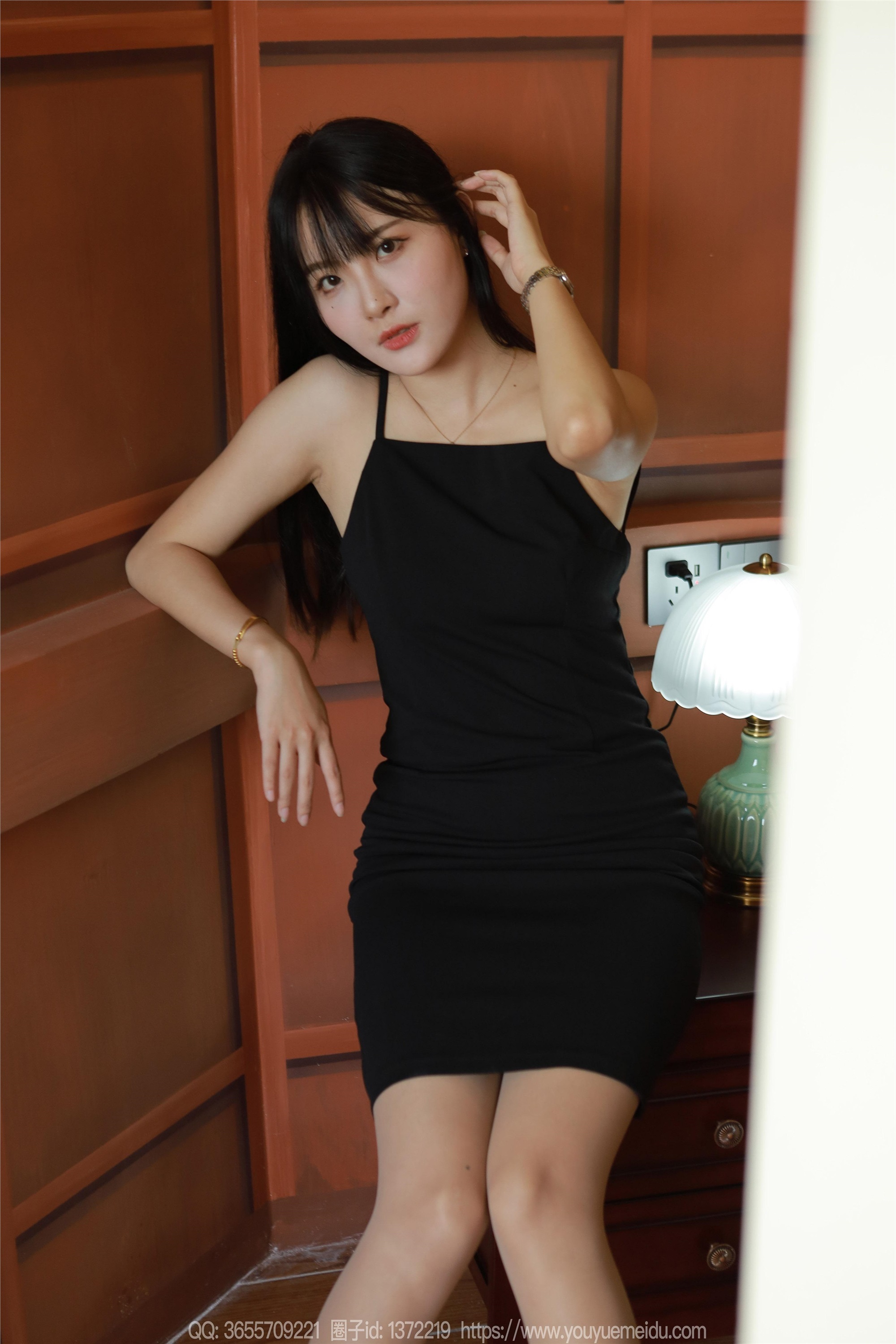 IESS异思趣向  2024.09.22 丝享家 1852 婉萍《黑色礼裙（上）》